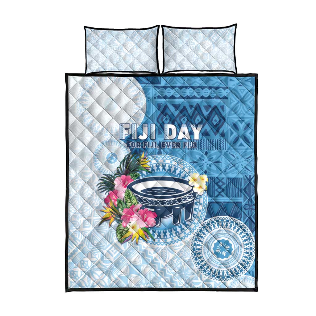 Fiji Day Quilt Bed Set Proud To Be Fijian LT05 - Polynesian Pride