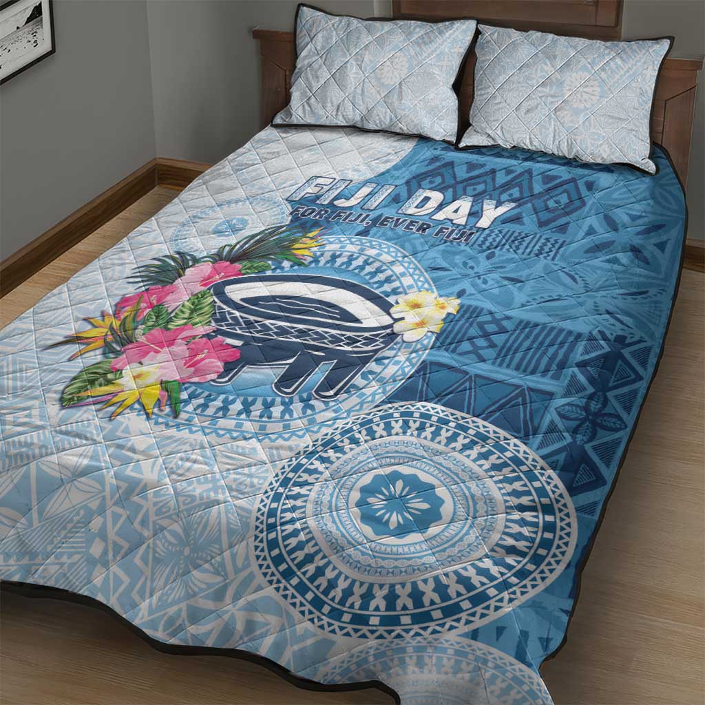 Fiji Day Quilt Bed Set Proud To Be Fijian LT05 - Polynesian Pride