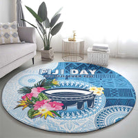 Fiji Day Round Carpet Proud To Be Fijian LT05 - Polynesian Pride