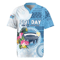 Fiji Day Rugby Jersey Proud To Be Fijian LT05 Blue - Polynesian Pride