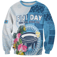 Fiji Day Sweatshirt Proud To Be Fijian LT05 Unisex Blue - Polynesian Pride