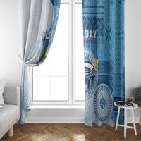 Fiji Day Window Curtain Proud To Be Fijian LT05 - Polynesian Pride