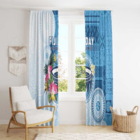 Fiji Day Window Curtain Proud To Be Fijian LT05 - Polynesian Pride