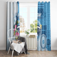 Fiji Day Window Curtain Proud To Be Fijian LT05 - Polynesian Pride