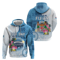 Fiji Day Zip Hoodie Proud To Be Fijian LT05 - Polynesian Pride