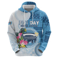Fiji Day Zip Hoodie Proud To Be Fijian LT05 - Polynesian Pride