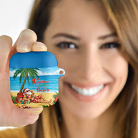 Hawaii Jolly Christmas AirPods Case Xmas Is Better At The Beach LT05 - Polynesian Pride