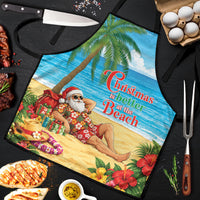 Hawaii Jolly Christmas Apron Xmas Is Better At The Beach