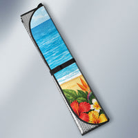 Hawaii Jolly Christmas Auto Sun Shade Xmas Is Better At The Beach LT05 - Polynesian Pride