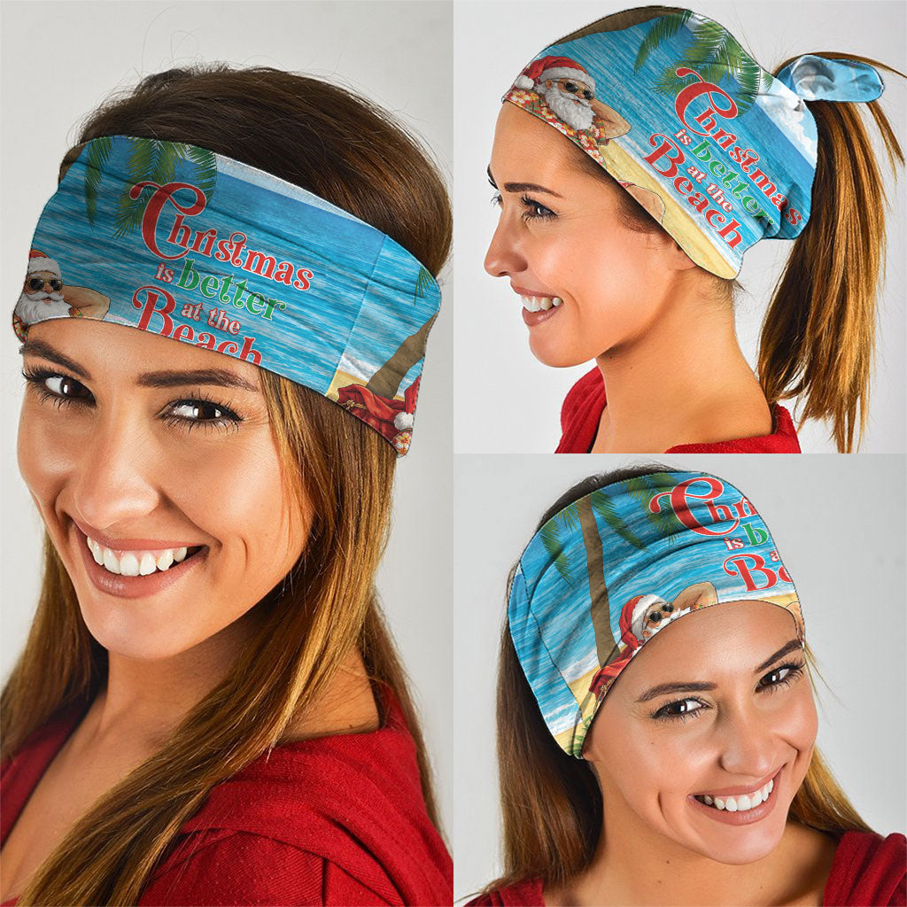 Hawaii Jolly Christmas Neck Gaiter Xmas Is Better At The Beach LT05 - Polynesian Pride