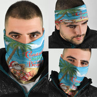 Hawaii Jolly Christmas Neck Gaiter Xmas Is Better At The Beach LT05 - Polynesian Pride