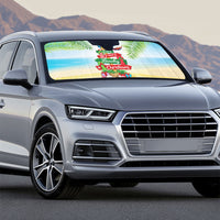 Hawaii Christmas Auto Sun Shade Have A Very Beachy Christmas
