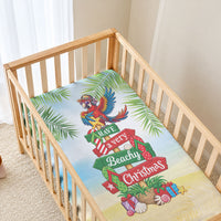 Hawaii Christmas Baby Bed Cover Have A Very Beachy Christmas LT05 - Polynesian Pride