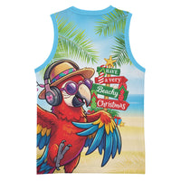 Hawaii Christmas Basketball Jersey Have A Very Beachy Christmas LT05 - Polynesian Pride