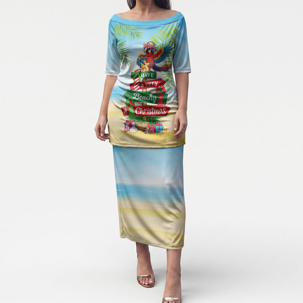 Hawaii Christmas Puletasi Have A Very Beachy Christmas