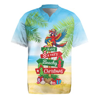 Hawaii Christmas Rugby Jersey Have A Very Beachy Christmas LT05 Multicolor - Polynesian Pride