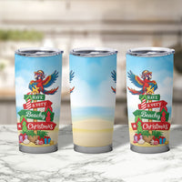 Hawaii Christmas Tumbler Cup Have A Very Beachy Christmas LT05 - Polynesian Pride