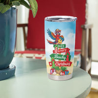 Hawaii Christmas Tumbler Cup Have A Very Beachy Christmas LT05 - Polynesian Pride