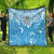 Fiji Spring Break Quilt Fijian Tapa Pattern Blue LT05 - Polynesian Pride