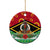 Vanuatu Christmas Ceramic Ornament Santa God Yumi LT05 - Polynesian Pride