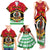 Personalized Vanuatu Christmas Family Matching Tank Maxi Dress and Hawaiian Shirt Santa God Yumi LT05 - Polynesian Pride