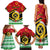 Personalized Vanuatu Christmas Family Matching Tank Maxi Dress and Hawaiian Shirt Santa God Yumi LT05 - Polynesian Pride