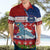 Personalized Samoa Christmas Hawaiian Shirt Santas Whale Manuia Le Kerisimasi LT05 - Polynesian Pride