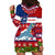 Personalized Samoa Christmas Hoodie Dress Santas Whale Manuia Le Kerisimasi LT05 - Polynesian Pride