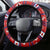 Samoa Christmas Steering Wheel Cover Santas Whale Manuia Le Kerisimasi