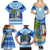 Personalized Fiji Christmas Family Matching Summer Maxi Dress and Hawaiian Shirt Santa Claus Surf Marau Na Kerisimasi LT05 - Polynesian Pride