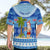 Personalized Fiji Christmas Hawaiian Shirt Santa Claus Surf Marau Na Kerisimasi LT05 - Polynesian Pride