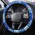 Fiji Christmas Steering Wheel Cover Santa Claus Surf Marau Na Kerisimasi