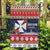 Wallis and Futuna Christmas Garden Flag Poinsettia Joyeux Noel