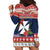 Wallis and Futuna Christmas Hoodie Dress Poinsettia Joyeux Noel