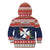 Wallis and Futuna Christmas Kid Hoodie Poinsettia Joyeux Noel