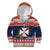 Wallis and Futuna Christmas Kid Hoodie Poinsettia Joyeux Noel