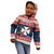 Wallis and Futuna Christmas Kid Hoodie Poinsettia Joyeux Noel