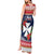 Wallis and Futuna Christmas Tank Maxi Dress Poinsettia Joyeux Noel