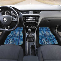 Hawaii Makahiki Turtle Car Mats Galaxy Tapa Pattern LT05 Set 2pcs - Front Galaxy - Polynesian Pride