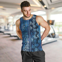 Hawaii Makahiki Turtle Men Tank Top Galaxy Tapa Pattern LT05 Galaxy - Polynesian Pride