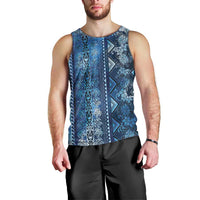 Hawaii Makahiki Turtle Men Tank Top Galaxy Tapa Pattern LT05 - Polynesian Pride