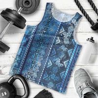 Hawaii Makahiki Turtle Men Tank Top Galaxy Tapa Pattern LT05 - Polynesian Pride
