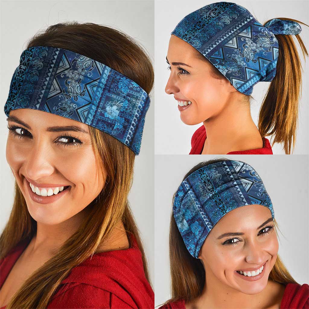 Hawaii Makahiki Turtle Neck Gaiter Galaxy Tapa Pattern LT05 - Polynesian Pride