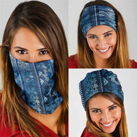 Hawaii Makahiki Turtle Neck Gaiter Galaxy Tapa Pattern LT05 - Polynesian Pride