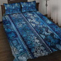 Hawaii Makahiki Turtle Quilt Bed Set Galaxy Tapa Pattern LT05 Galaxy - Polynesian Pride
