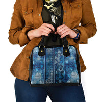 Hawaii Makahiki Turtle Shoulder Handbag Galaxy Tapa Pattern LT05 - Polynesian Pride