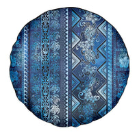 Hawaii Makahiki Turtle Spare Tire Cover Galaxy Tapa Pattern LT05 - Polynesian Pride