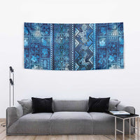 Hawaii Makahiki Turtle Tapestry Galaxy Tapa Pattern LT05 - Polynesian Pride