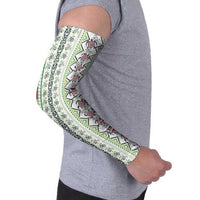 Hawaii Makahiki Turtle Arm Sleeves Green Tapa Pattern LT05 - Polynesian Pride