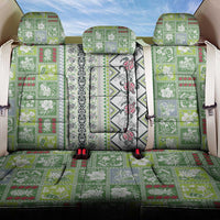 Hawaii Makahiki Turtle Back Car Seat Cover Green Tapa Pattern LT05 One Size Green - Polynesian Pride
